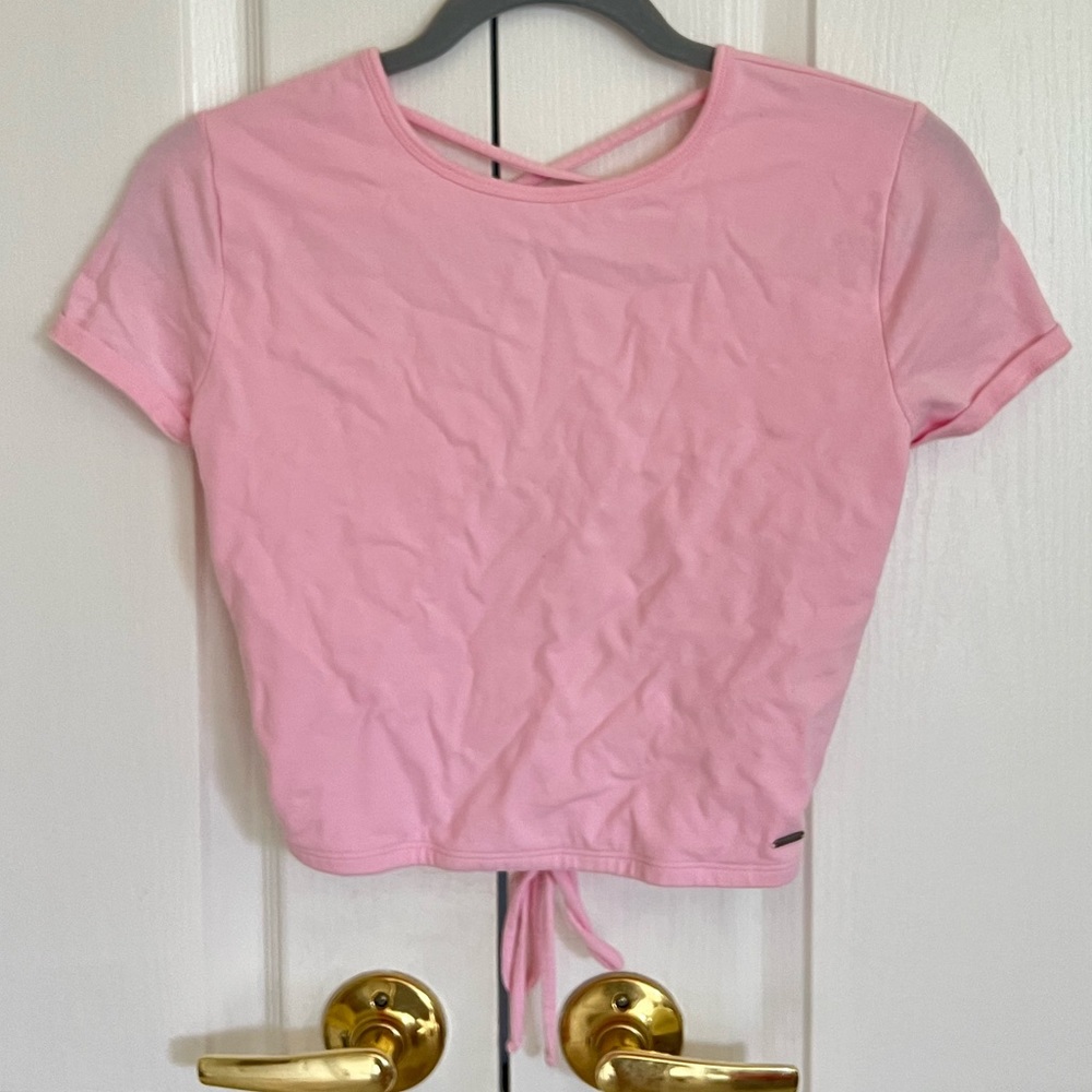 HOLLISTER never worn reversible baby tee